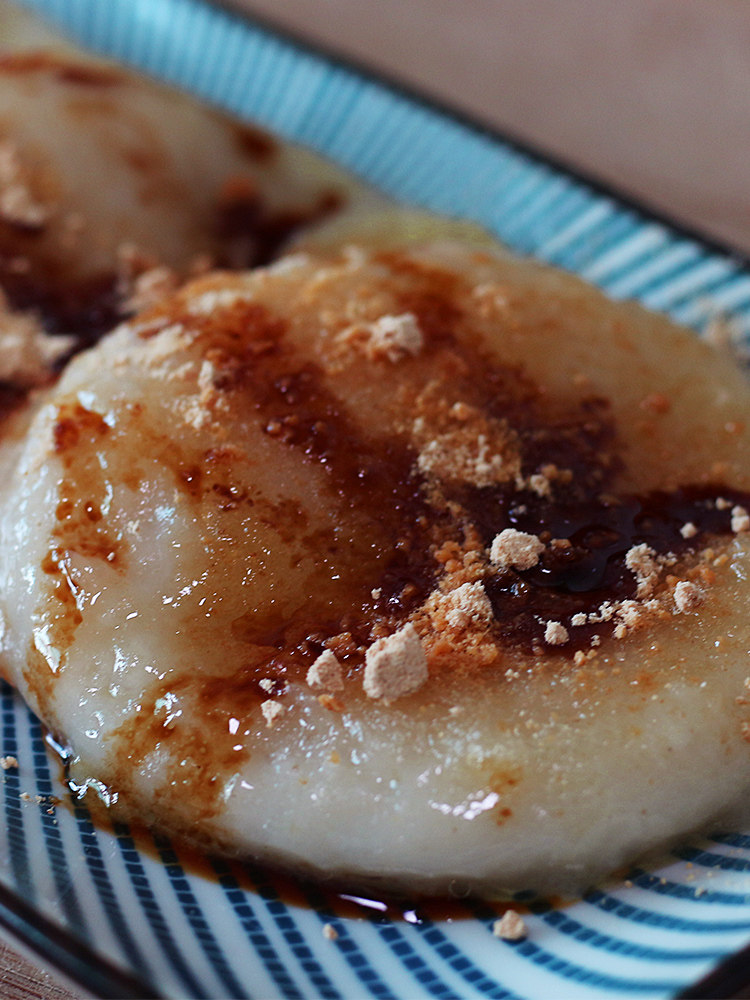 湖北恩施特产糍粑纯糯米手工年糕农家自制驴打滚糯米糍团2斤16个