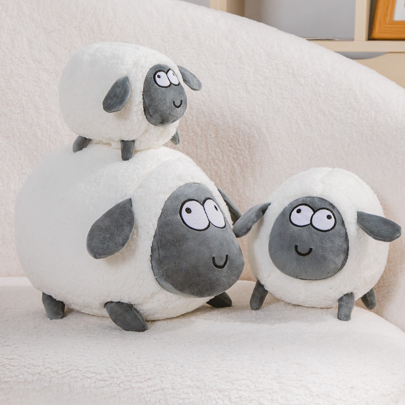 可爱羊了个羊毛绒玩具公仔网红羊玩具可爱布娃娃布偶陪睡助眠抱枕