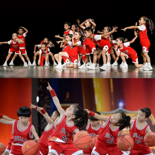 儿童啦啦队服装舞蹈服少儿