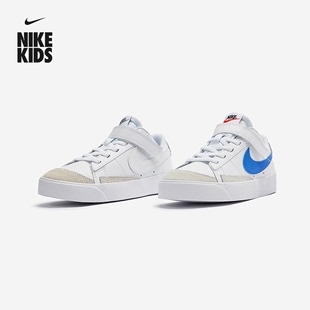 Nike耐克官方开拓者男童BLAZER幼童运动童鞋魔术贴夏季板鞋DA4075