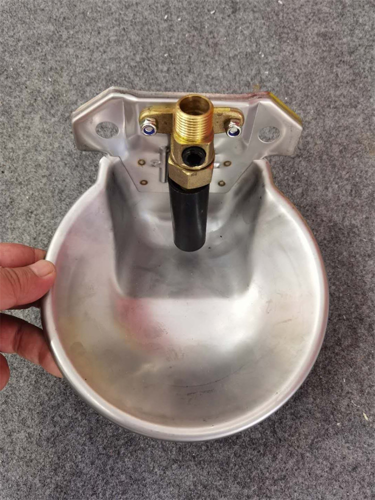 饮水兽用不锈钢羊水碗羊碗盆阀门羊用器羊自动畜牧