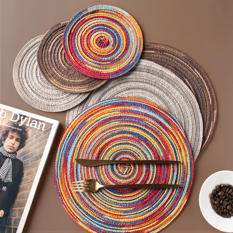 轻奢菜盘隔热垫餐桌防烫家用防烫垫餐垫碗垫砂锅垫西餐垫餐桌垫子