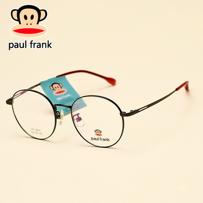 paulfrank大嘴猴圆框近视眼镜架女ins时尚大框眼镜架防蓝光3501
