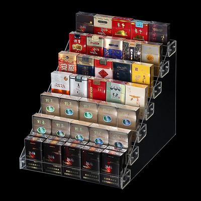 便利店超市烟架子展示架亚克力放香烟架子烟盒售烟架烟柜货架包邮