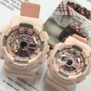 ins超火的特斯高情侣电子手表女男学生防水夜光智能卡修手表tasgo