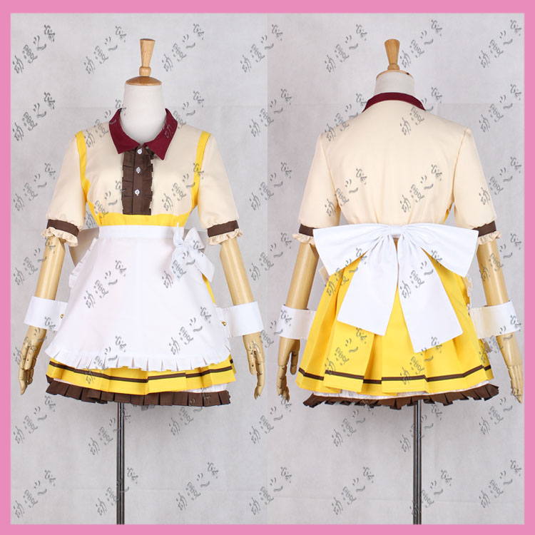 动漫之家cosplay服装 lovelive 绚濑绘里 COCO'S咖啡 女仆装 新品