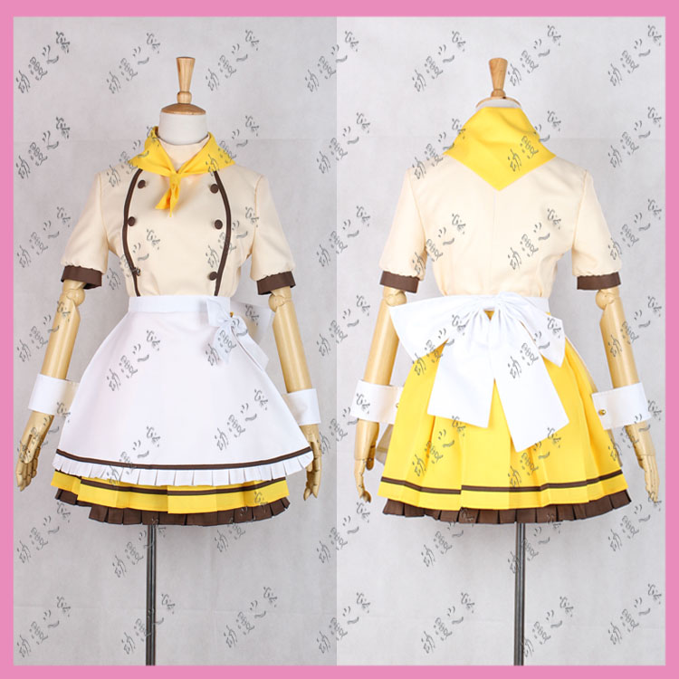 动漫之家cosplay服装 lovelive 星空凛姬 COCO'S咖啡 女仆装 新品