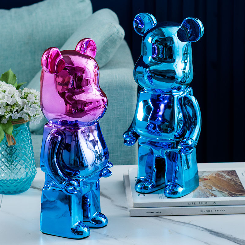 (今日7折)轻奢公仔kaws储钱罐网红潮牌陶瓷卡通暴力