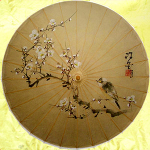 油纸伞古典梅花图片