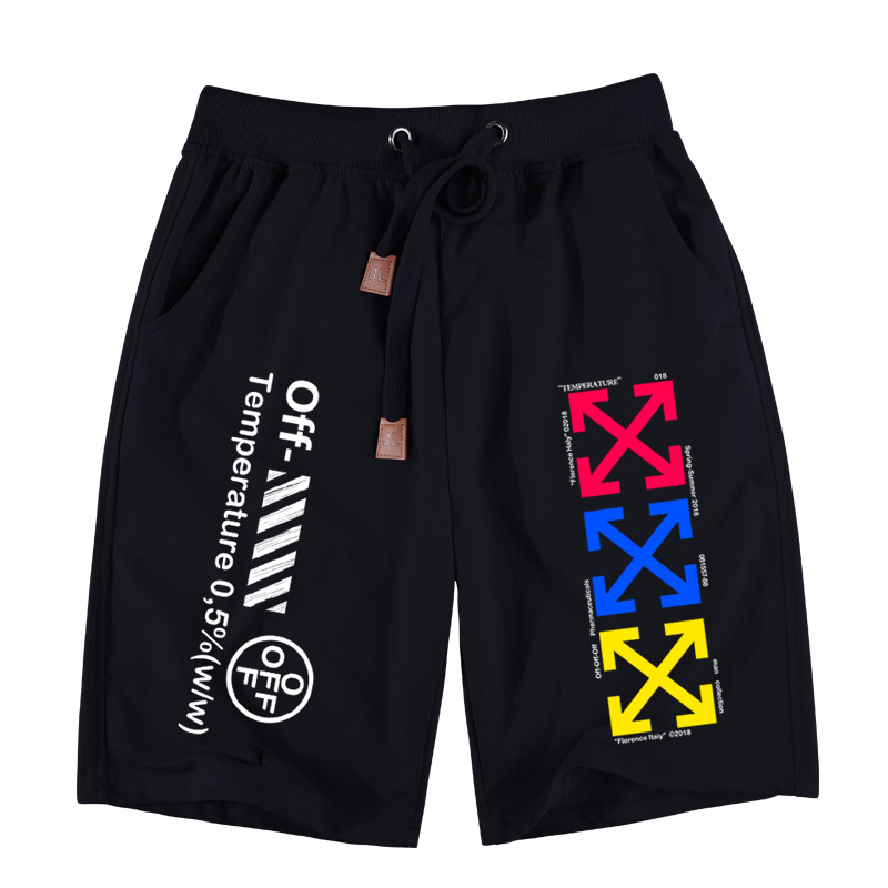Show Luo off white shorts Scratch Casual pants Five point pants Zhaohen Sandy beach shorts ow Pants menin the Men's clothing, Casual pants category - from Buy2taobao.com to provide professional Taobao agent buy service