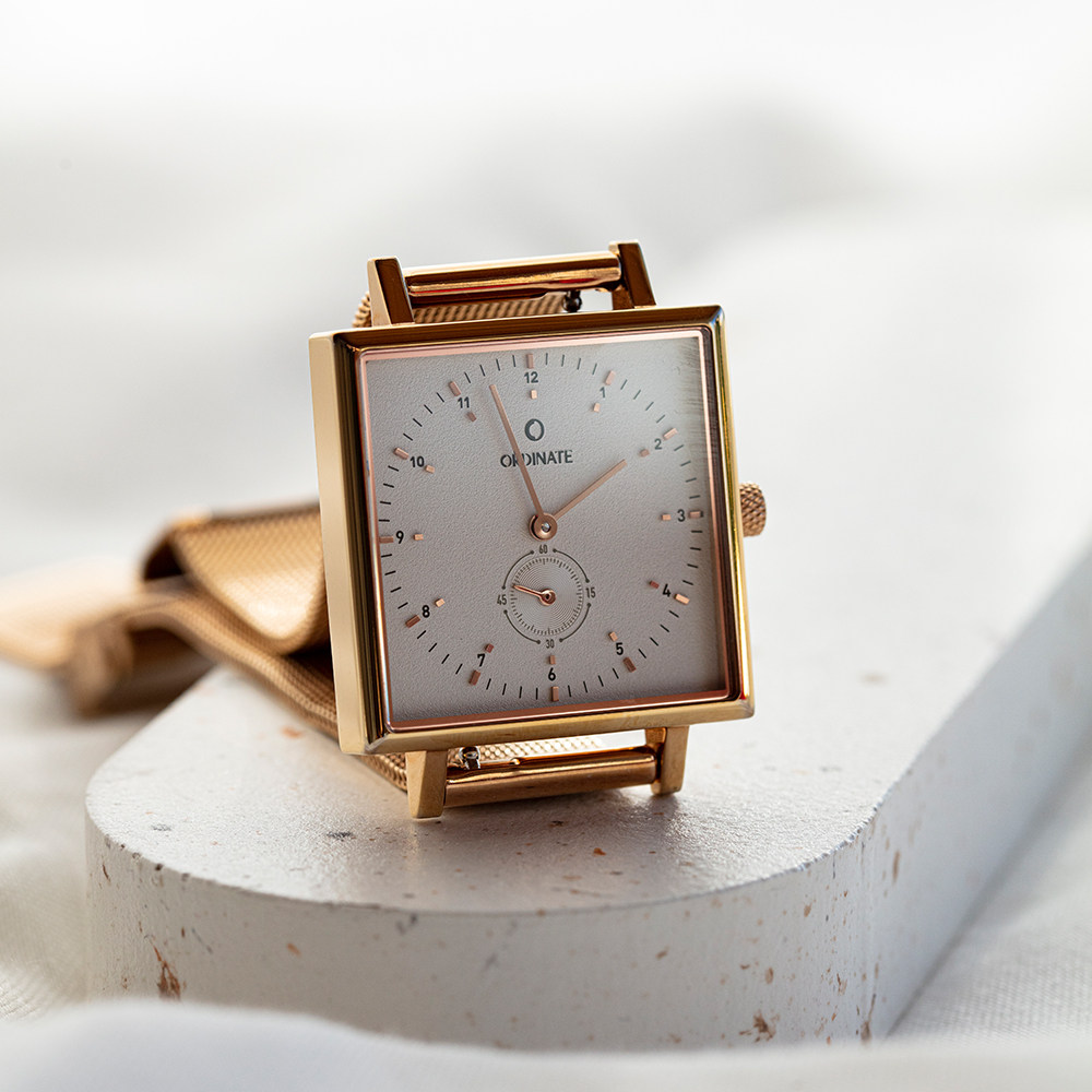 ordinate德国包豪斯进口小众设计轻奢复古女士时尚方形石英手表