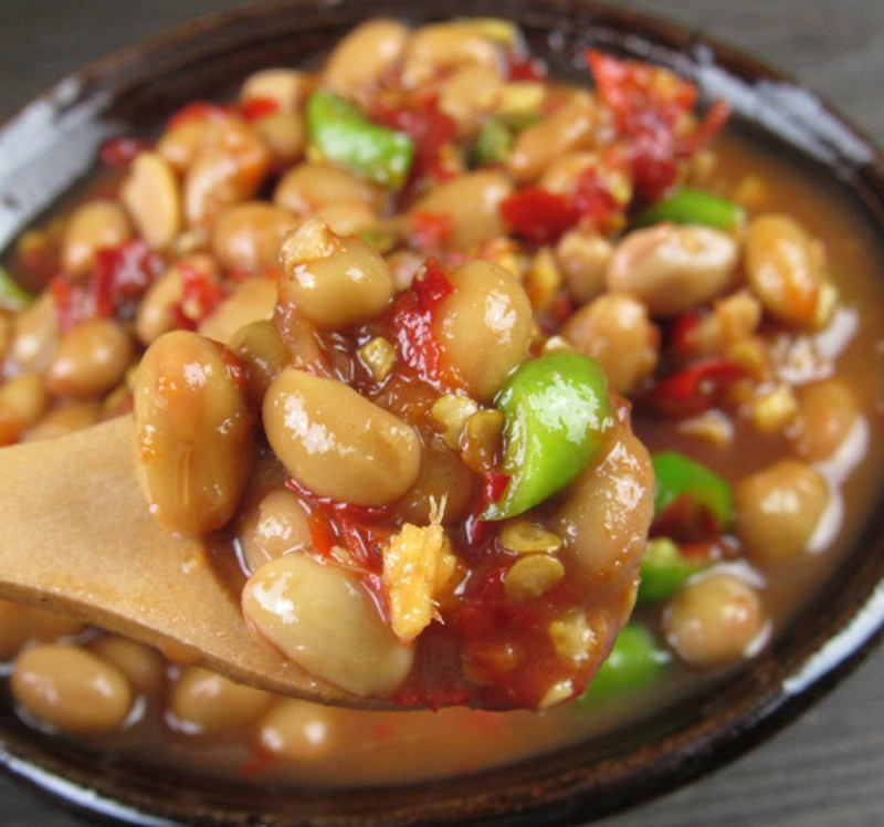 四川宜宾特产 咸菜下饭菜开胃菜豆豉 农家麻辣水豆豉400克 包邮