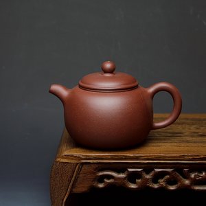 包邮宜兴紫砂壶茶道茶具原矿正品手工汪伯强制匏尊壶