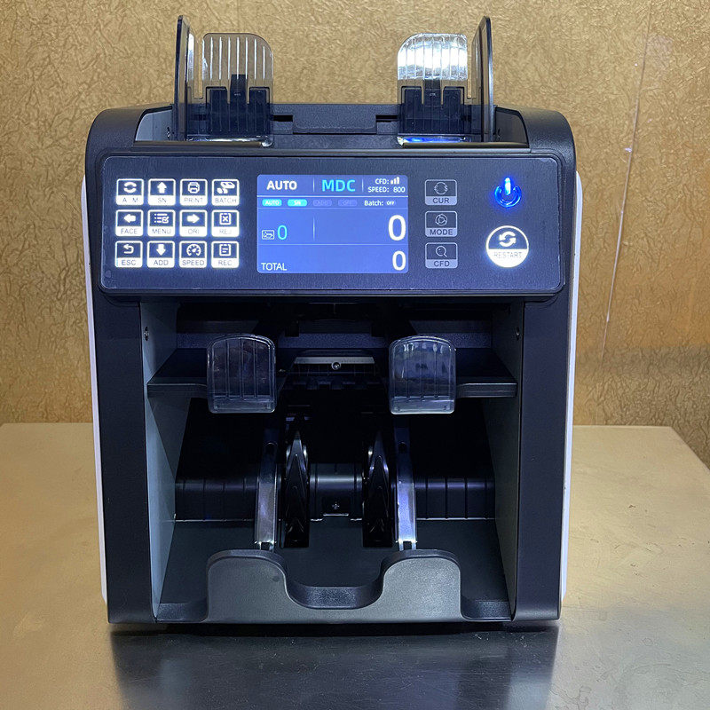 多国外币立式两口清分机美金验钞机