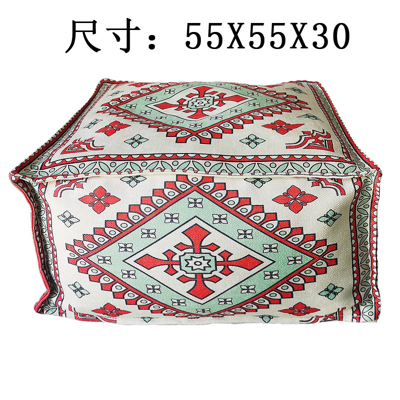 新品方形蒲团坐垫榻榻米垫子北欧沙发坐墩家用懒人沙发豆袋布艺品