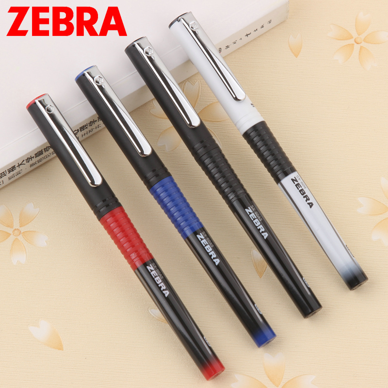 ZEBRA/斑马C-JB1直液式签字笔SX-60A5银蛇中性笔 直液式水笔0.5mm