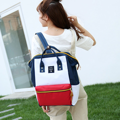 双肩包女anello日本新款潮流手提旅行背包大容量学院风书包中学生