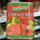 现货香港代购 SAPORITO利宝CORNED BEEF咸牛肉罐头340g进口午餐肉