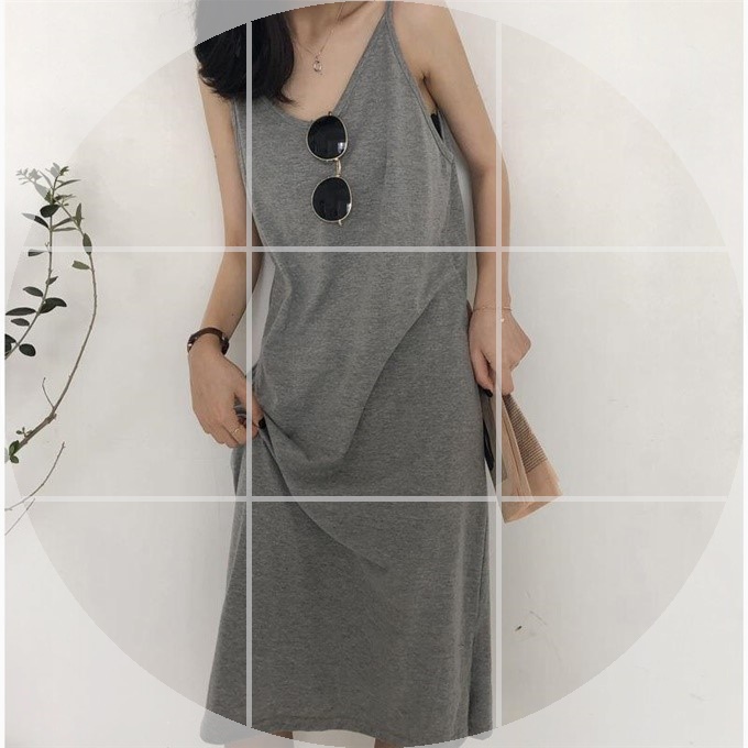 夏季吊带裙女2019新款夏日百搭外穿连衣裙无袖长裙打底学生背心裙|msdalam kategori Butik wanita / wanita, baju lace/baju chiffon - dari Buy2taobao.com untuk memberikan perkhidmatan ejen Taobao profesional membeli