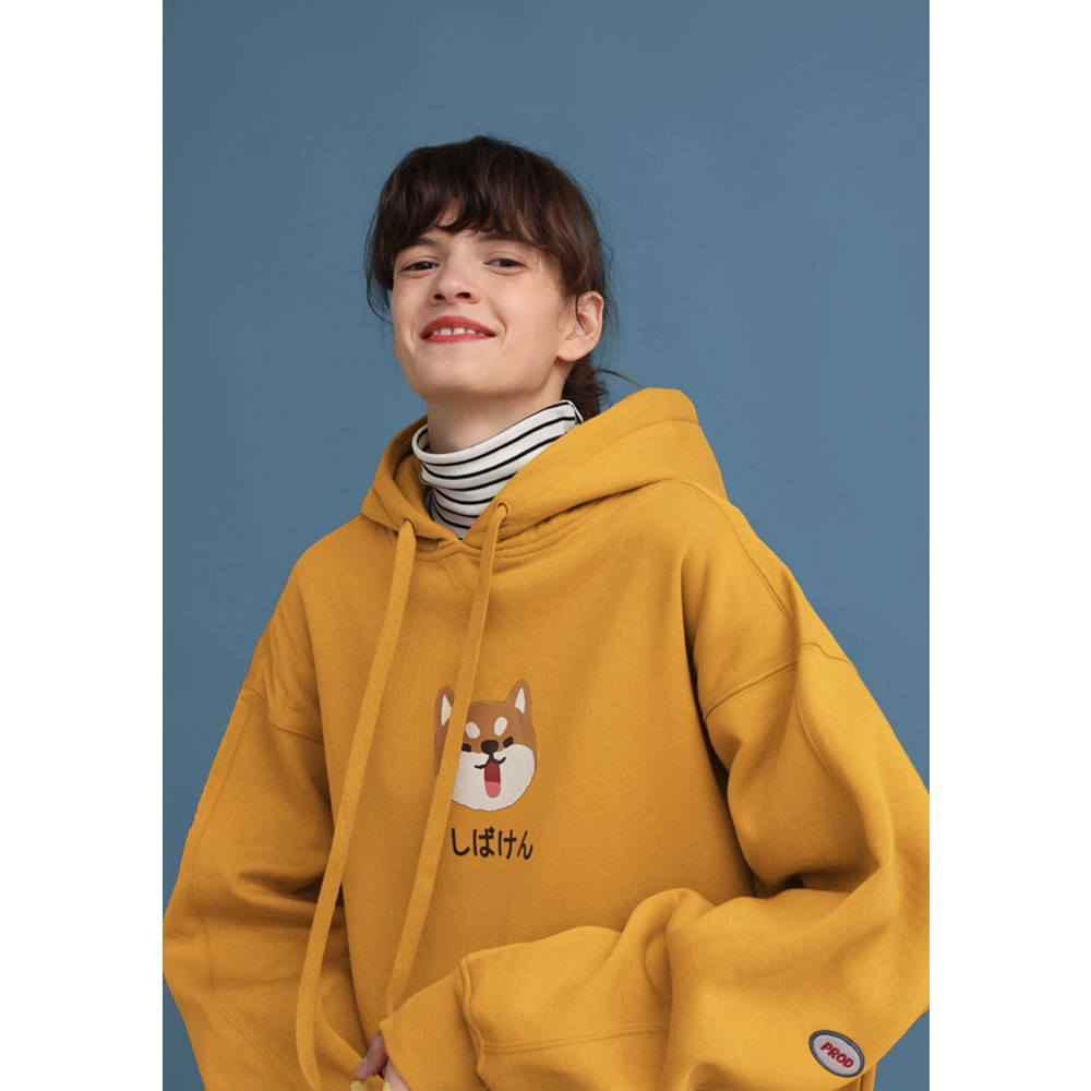 「Shiba Inu」 PROD Independent design lovely Cartoon Plush colour Sweater spring and autumn Easy Hooded coatin the Women's clothing/Boutique , Sweater/Fleece category - from Buy2taobao.com to provide professional Taobao agent buy service