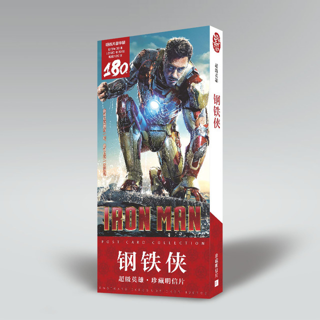 9.9沖量包郵鋼鐵俠明信片180款明信片IRON MAN鋼鐵俠明信片在類目 電子詞典/電紙書/文化用品, 印刷製品, 賀卡/明信片中 - 來自Buy2taobao.com提供專業的淘寶代購服務