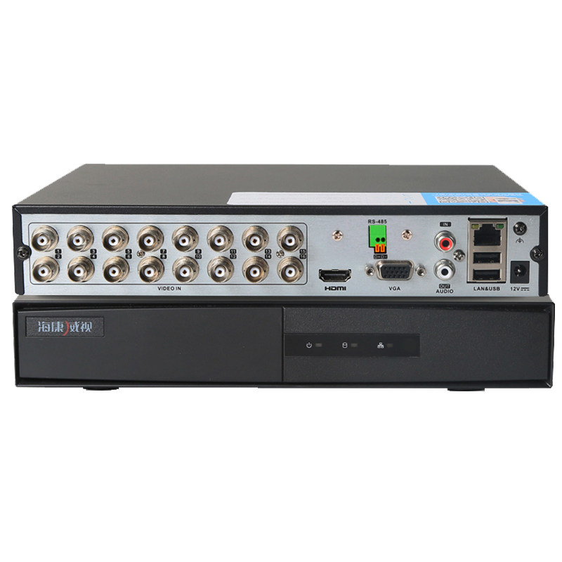 hikvision 4 / 8 / 16 channel hard disk recorder coaxial analog dvr monitoring host ds-7816hgh-f1 / n