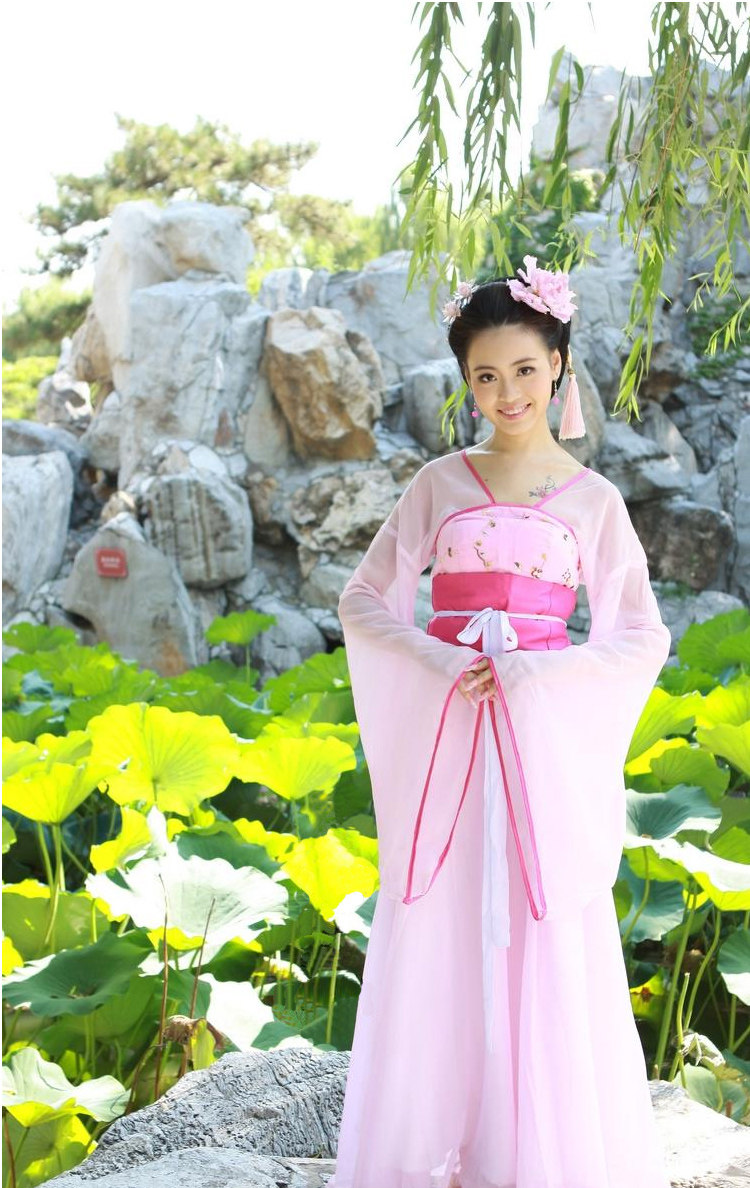 汉服女古装曲裾大额优惠券