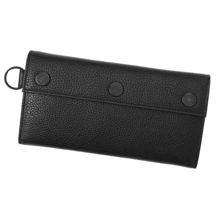 日本代购 porter 吉田 日本制牛皮折叠长款钱包 日系简约卡包