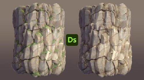 substance designer stylized cliff tile texture风格化悬崖纹理