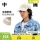 中国李宁棒球帽男女冬季新款官方软顶涂鸦刺绣显脸小黑色运动帽子