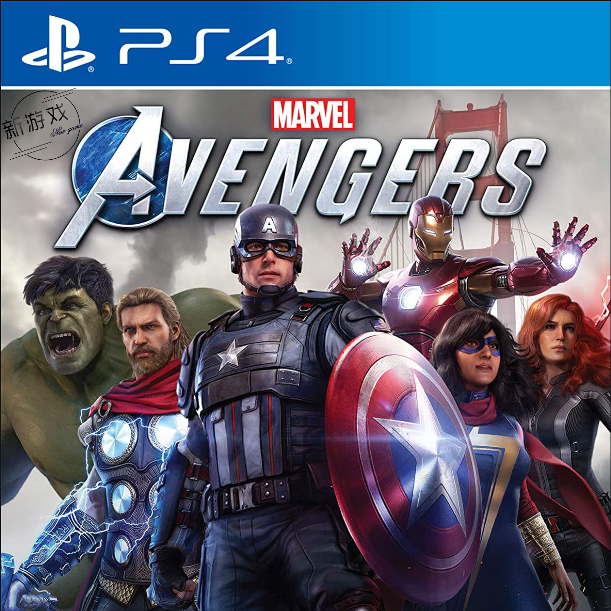 认证不认中文ps4ps5游戏漫威复仇者联盟数字psn