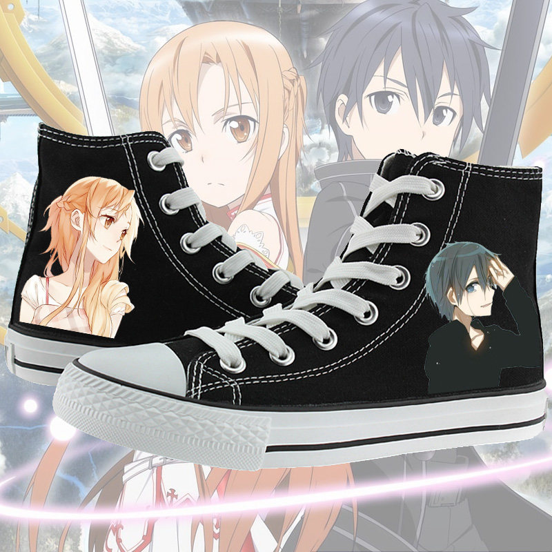 热销动漫鞋子 男 刀剑神域