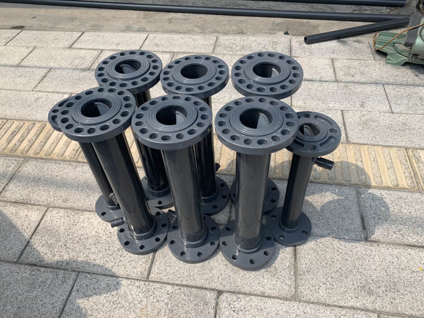 热卖upvc pvc管道混合器 药液混合 管道混合器 静态混合 厂家直销