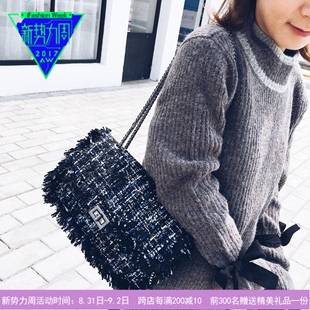 hermes taiwan shop 素shop包包2020新款 斜挎包 單肩包女 日韓版 秋冬包 鏈條包手提 hermestw