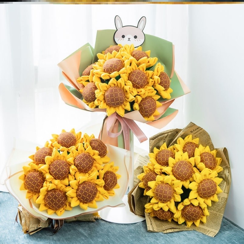 手工花朵diy仿真花制作材料包束送男朋友假摆设网红自己做的全套