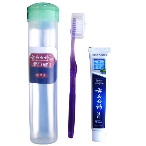 雲南白藥牙膏差旅便攜套裝 方便攜帶 牙膏牙刷洗漱護理在類目 洗護清潔劑/衛生巾/紙/香薰, 洗髮沐浴/個人清潔, 口腔護理, 牙膏中 - 來自Buy2taobao.com提供專業的淘寶代購服務