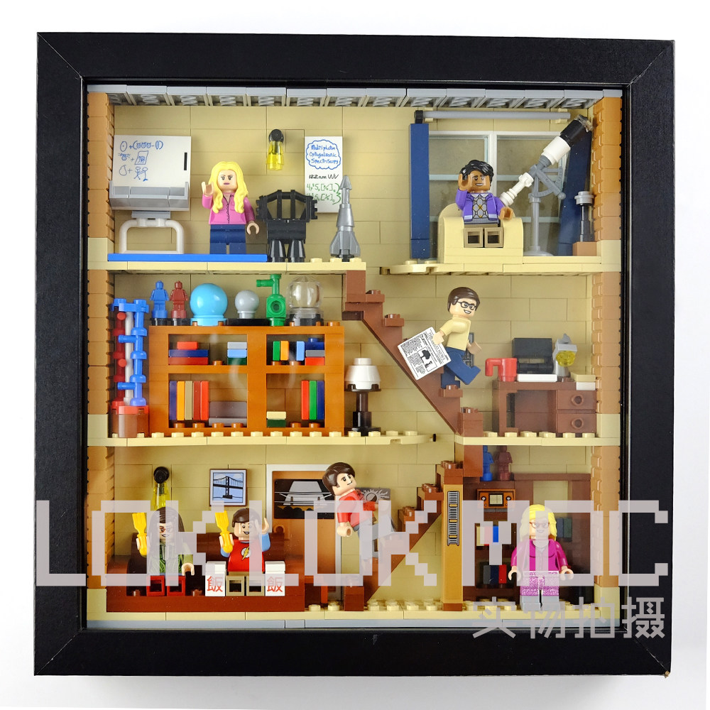 特价生活大爆炸 乐高_moc乐高 lego 21302 生活大爆炸 抖音宜家相框