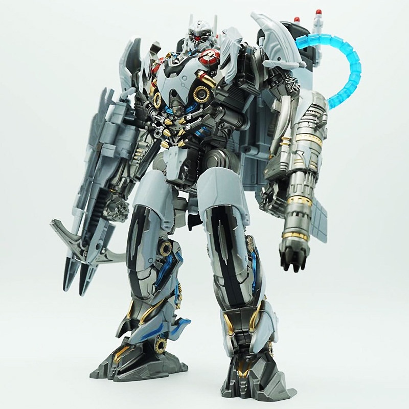 放大版黑曼巴氮气 变形玩具金刚 电影5五v级l级宙斯 喷漆飞机ls01_不