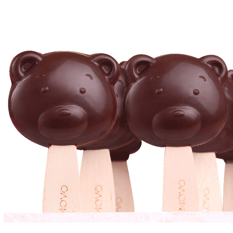 amovo 魔吻 牛奶小熊巧克力 80g 19.9元