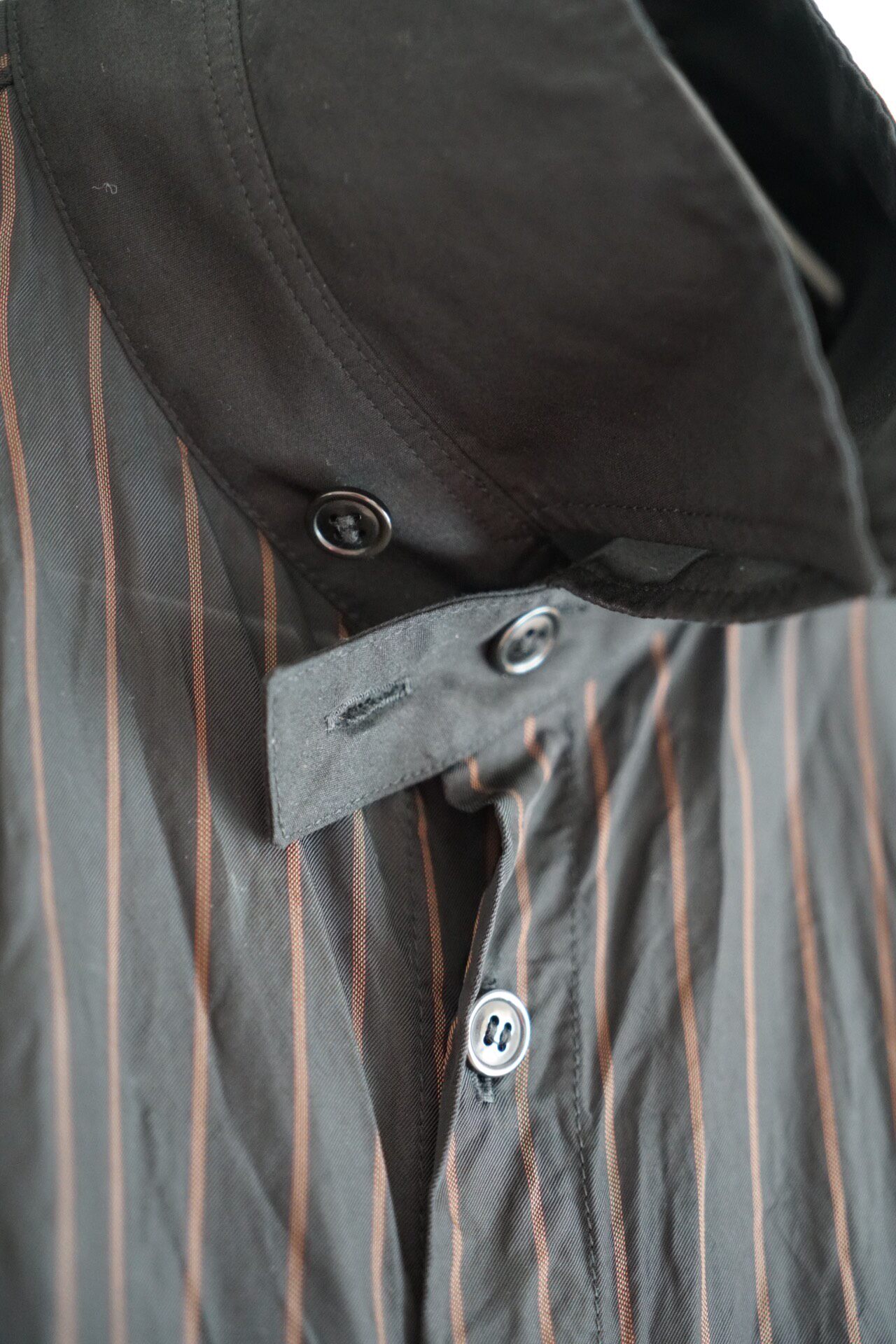 Yohji Yamamoto 18SS Stripe Shirt — back