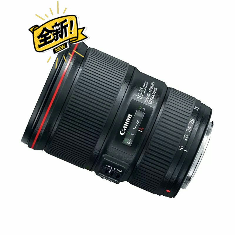 全新佳能 EF 16-35mm f/4L IS USM 红圈