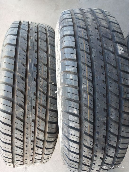 195/70R15C加重轮胎，轮胎图片实拍99新有四个轮胎2