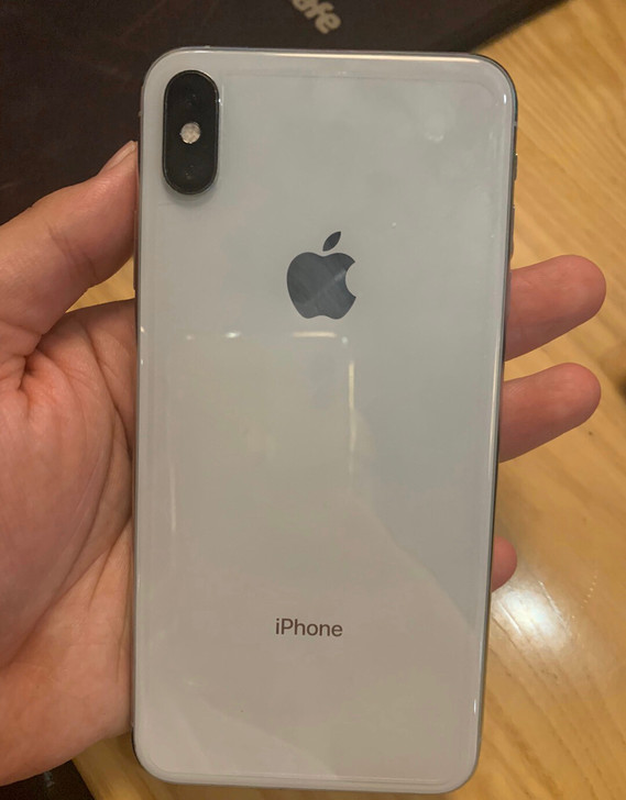 自用苹果iphonexsmax256g银色无锁新旧程