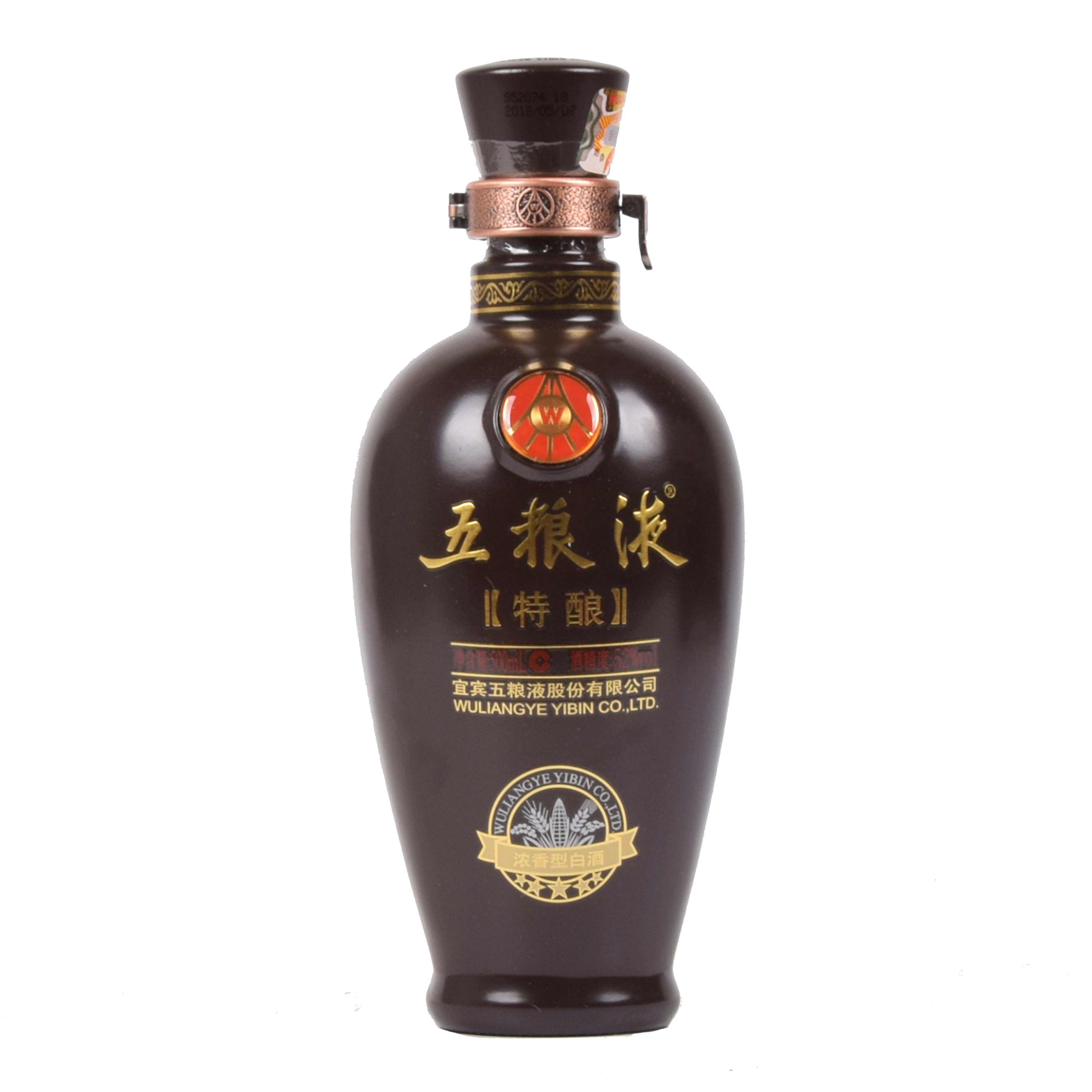 58【智瑞老酒】 2012年 五粮液特酿 52度500ml 一箱6瓶
