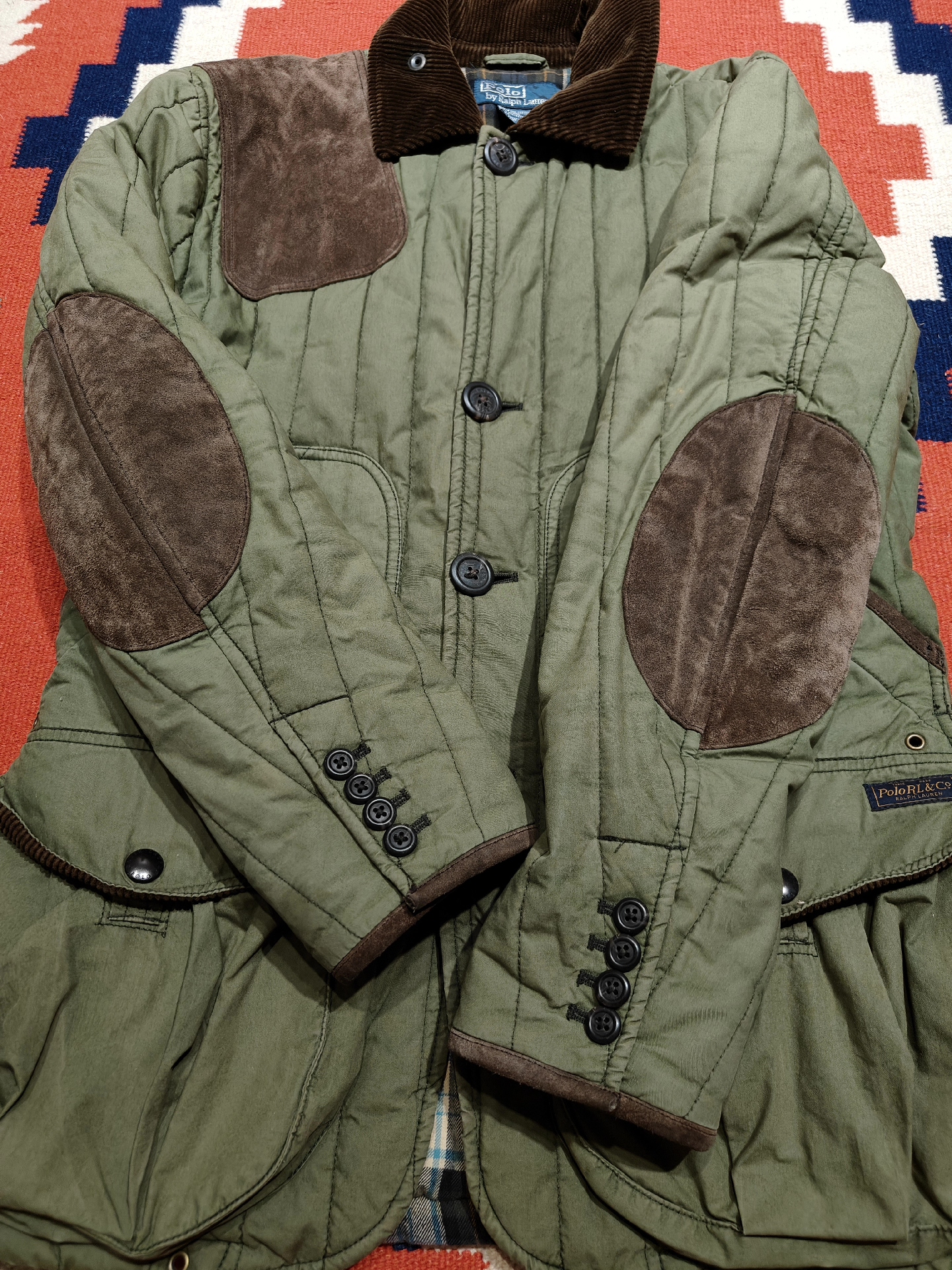 Polo Ralph Lauren Quilted Hunting Jacket — back