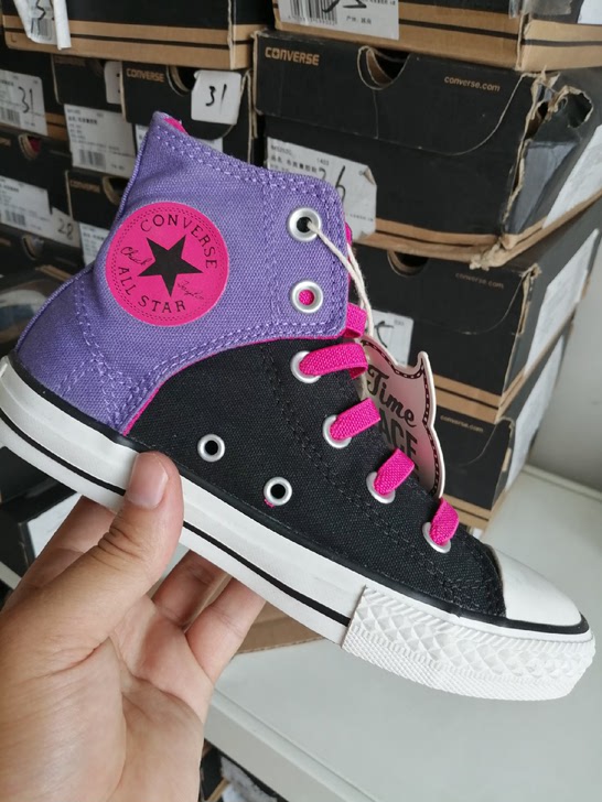 Converse/匡威经典高帮魔术贴一脚登帆布鞋645252