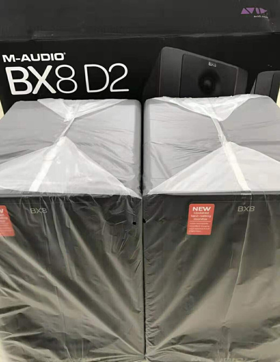 M-audio/美奥多8寸bx8d2有源监听音箱