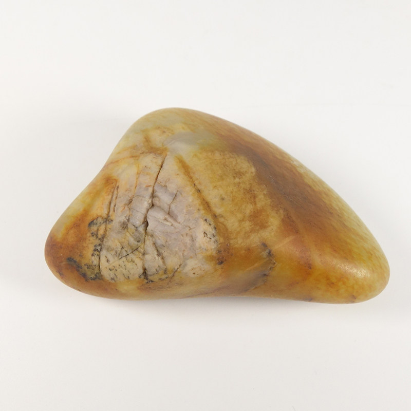 和田玉 玉龙喀什河 籽料 原石 106.29g