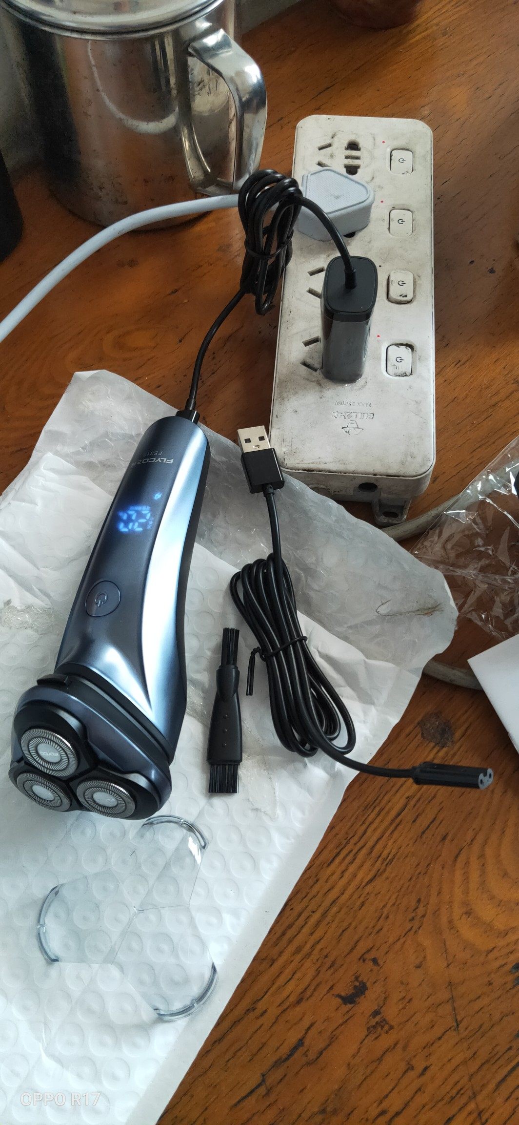 flyco飞科剃须刀fs310评测飞科fs310现场评测