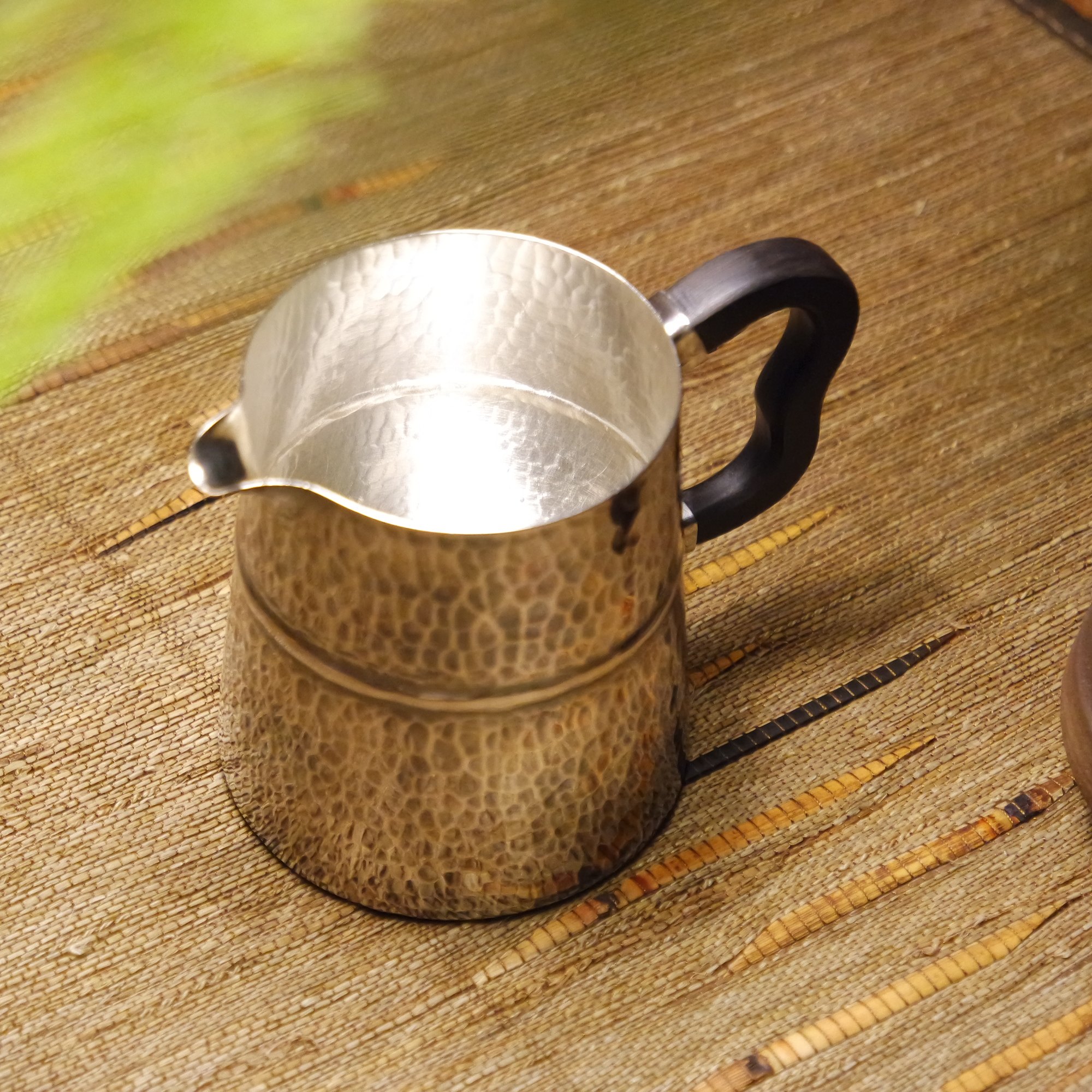 精品银器《无界》纯银公道杯,999纯银,纯手工,泡茶好器家用